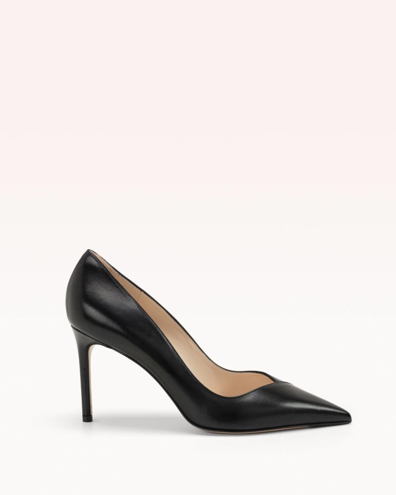 Pamela 85 Black Pumps R/24 35 Black Leather