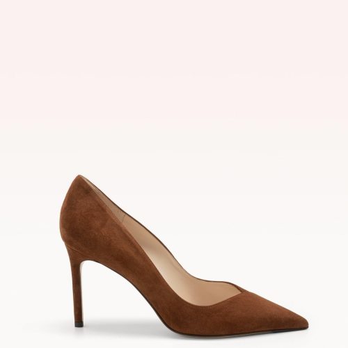 Pamela 85 Suede Cacau Pumps R/24 35 Cacau Suede