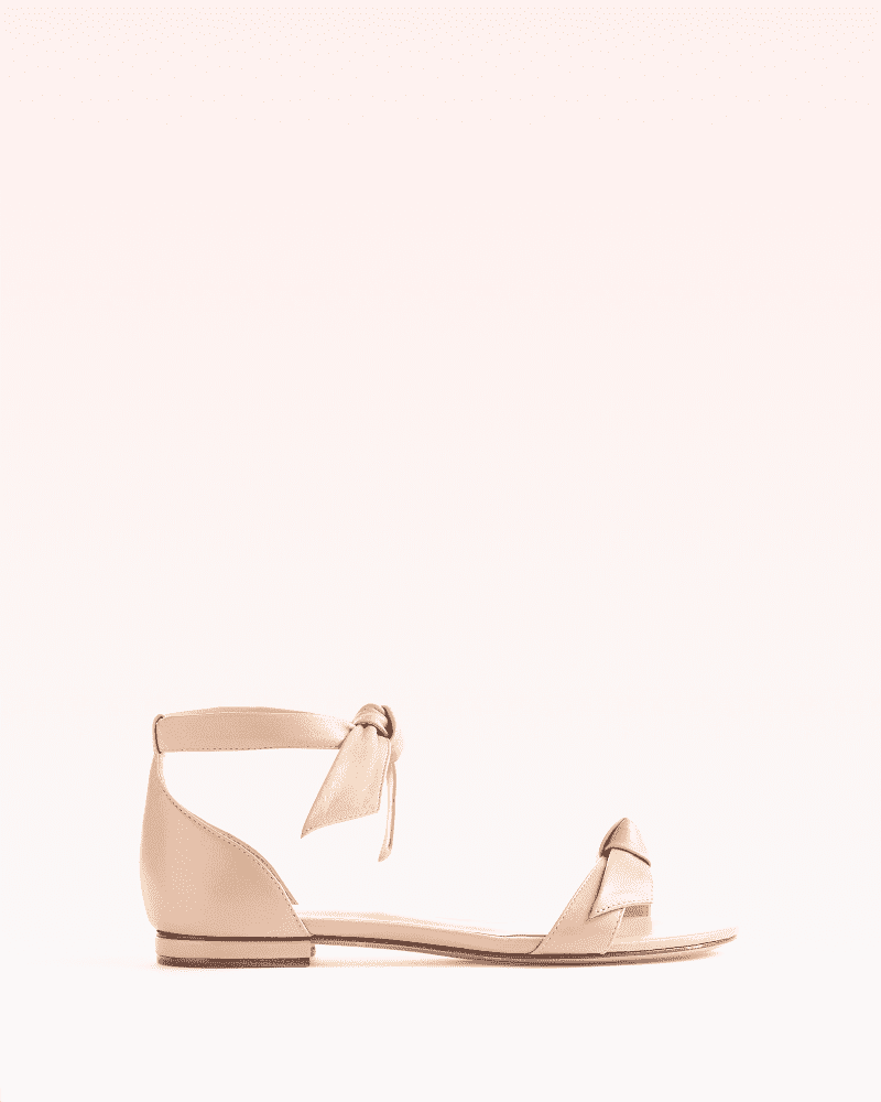 Clarita Flat Sandal Flats Pre Fall 21 35 Nude Nappa Leather