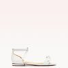 Clarita Flat White Flats Resort 22 35 White Nappa Leather