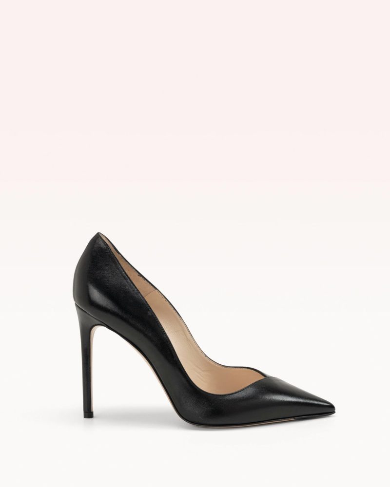 Pamela 100 Black Pumps R/24 35 Black Leather