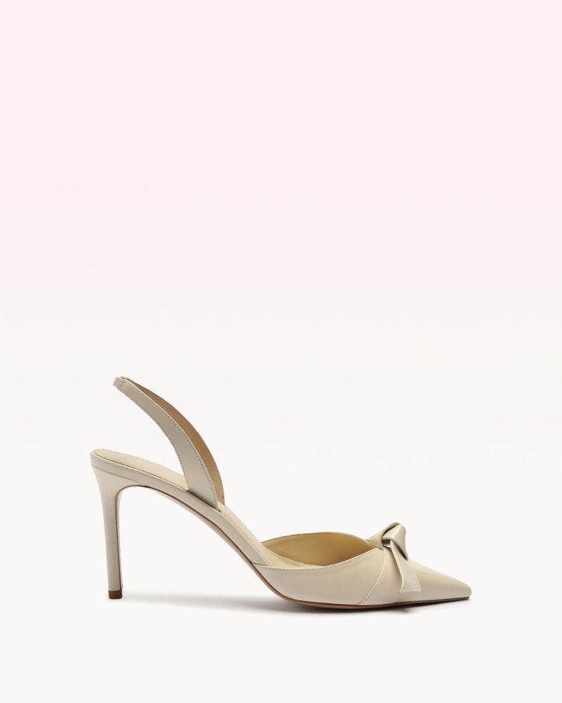 Clarita Slingback 85 Dove Pumps R/24 35 Dove Leather