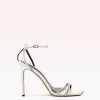 Skye 100 White Sandals S/24 35 White Vernice Buff