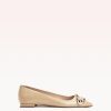 Harper Flat Flats F/24 35 Chalk Nappa Kiss