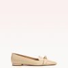 Clarita Square Loafer Loafers F/24 35 Eggshell Nappa Kiss