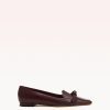 Clarita Square Loafer Loafers F/24 35 Dark Plum Nappa Kiss