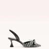 Clarita Bell Slingback 60 Tweed Black Pumps P/24 35 Black Tweed Lurex Noir/New Patent Leather/Nappa Ki