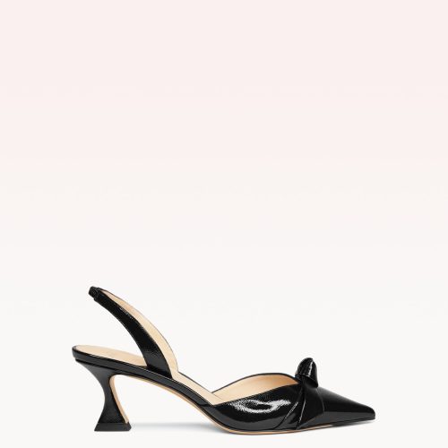 Clarita Bell Slingback 60 Pump Pumps F/24 35 BLACK LEATHER