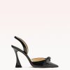 Clarita Bell Slingback 85 Pumps F/24 35 Black Nappa Kiss