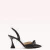 Clarita Bell Slingback 85 Pumps R/25 35 Black Leather