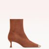 Olivia Retro 60 Bootie Booties F/24 35 TOAST SUEDE