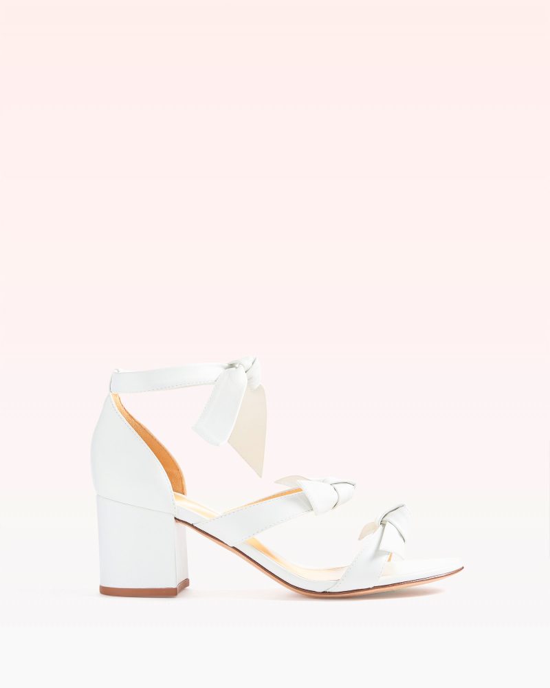 Lolita Block 60 White Sandals Resort 22 35 White Tuscan Leather