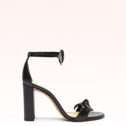 Clarita Block 90 Black Sandals Core 35 Black Nappa Leather