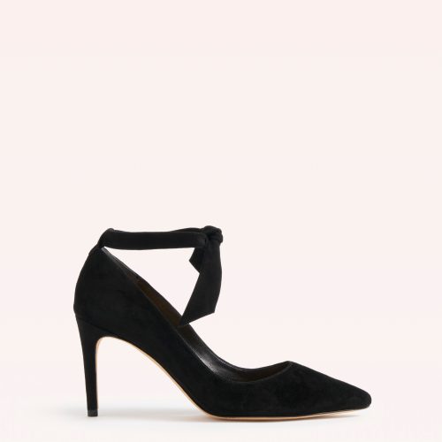 Clarita Pump 85 Black Pumps Alexandre Birman 35 Black Suede