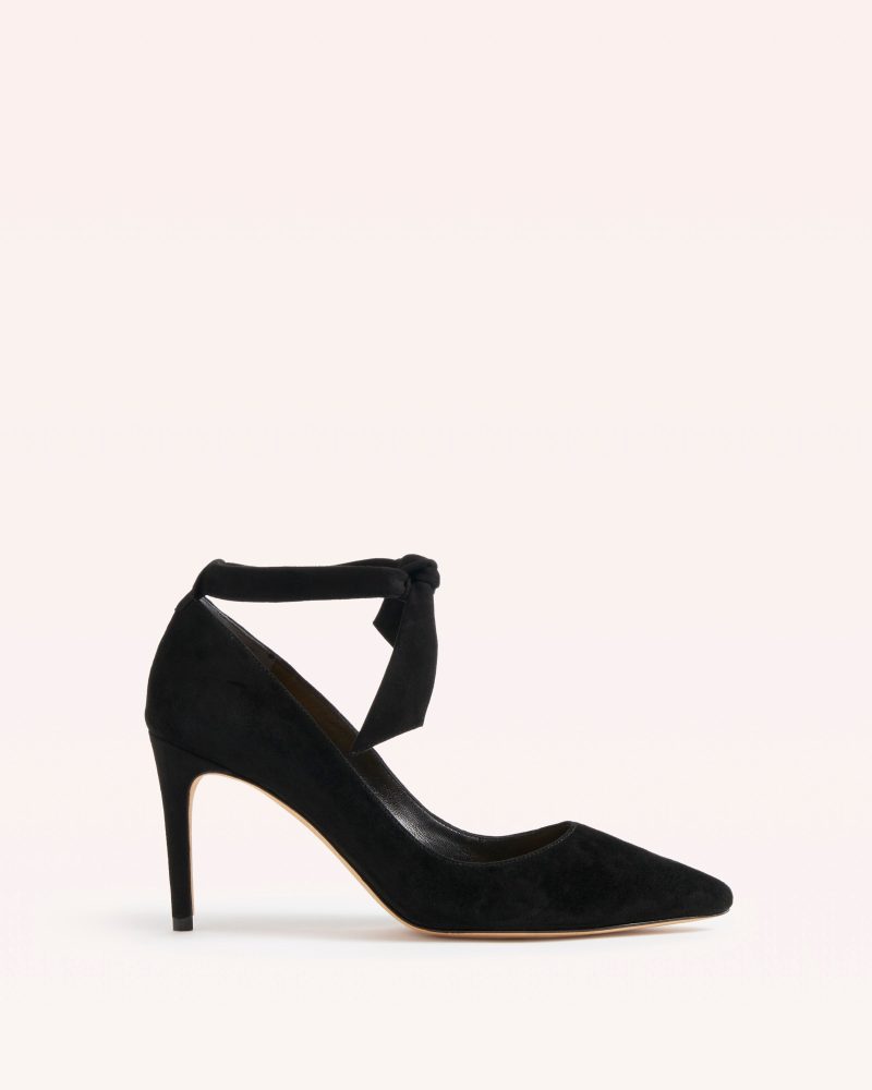 Clarita Pump 85 Black Pumps Alexandre Birman 35 Black Suede