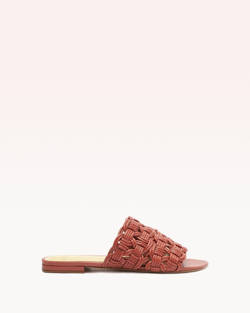 Sammy Flat Cinnabar Flats PRE FALL 23 35 Cinnabar Nappa Leather