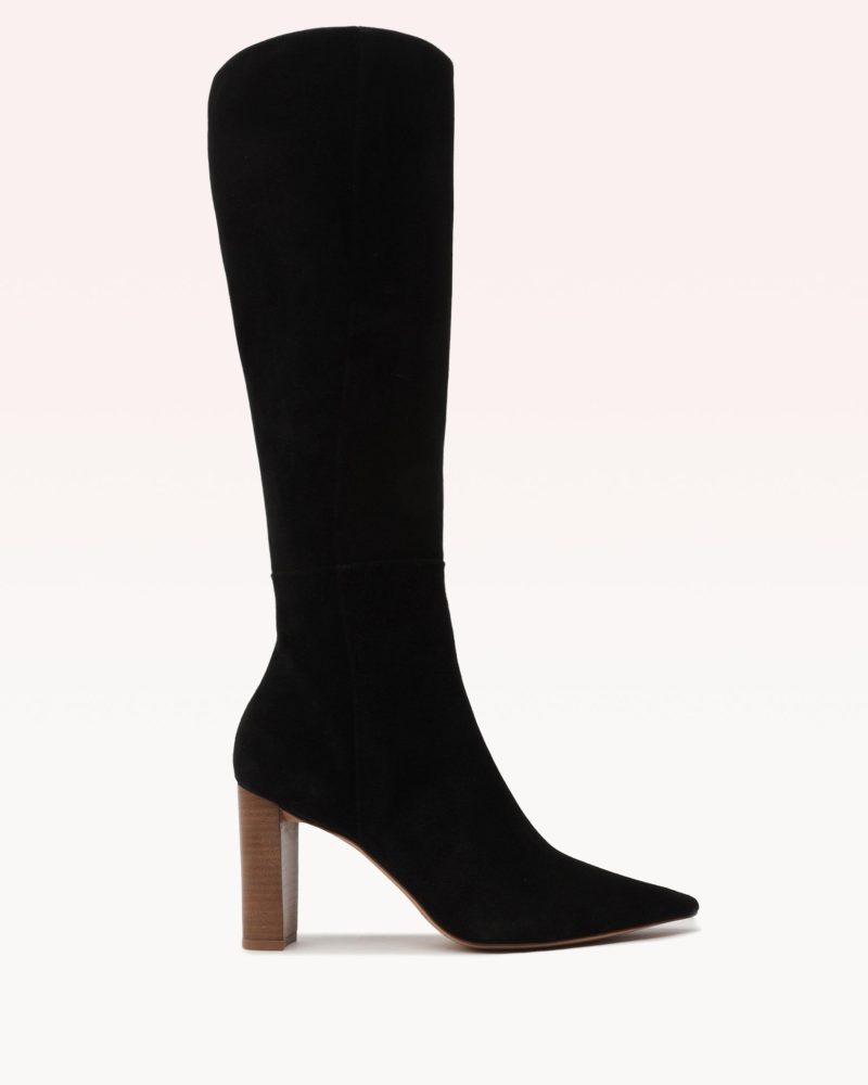 Elisa 85 Boot Black Boots F/23 35 Black Scamosciato