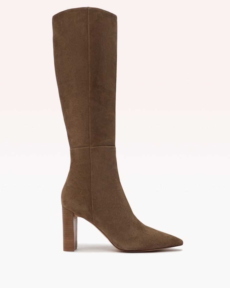 Elisa 85 Boot Tan Boots F/23 35 Tan Scamosciato