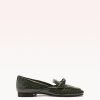 Clarita Belgian Crocco Loafer Sage Leaf Loafers P/24 35 Sage Leaf Crocco Patent Leather/Nappa Ki