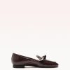 Clarita Belgian Crocco Loafer Cherry Lacquer Loafers P/24 35 Cherry Lacquer Crocco Patent Leather/Nappa Ki