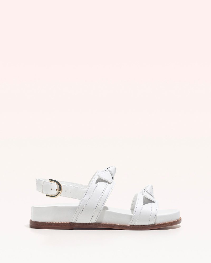 Clarita Sport Sandal Flats Sale 35 White Sella