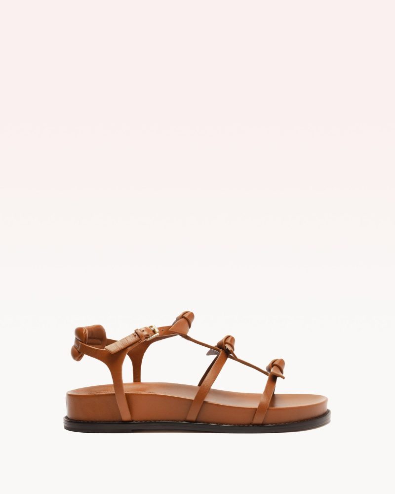 Slim Lolita Sandal Flats Holiday- R/25 35 Espresso Leather