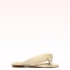 Soft Clarita Eggshell Flat Flats Sale 35 Eggshell Leather