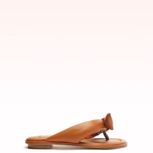 Soft Clarita Cuoio Flat Flats Sale 35 Cuoio Nappa Leather