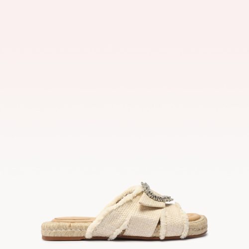 Madelina Flat Raffia Natural Flats S/23 35 Natural Naja Raffia