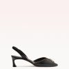 Zoe Slingback 50 Pump Pumps F/24 35 Black Nappa Leather