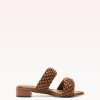 Lilla Woven 30 Sandals R/25 35 Espresso Leather