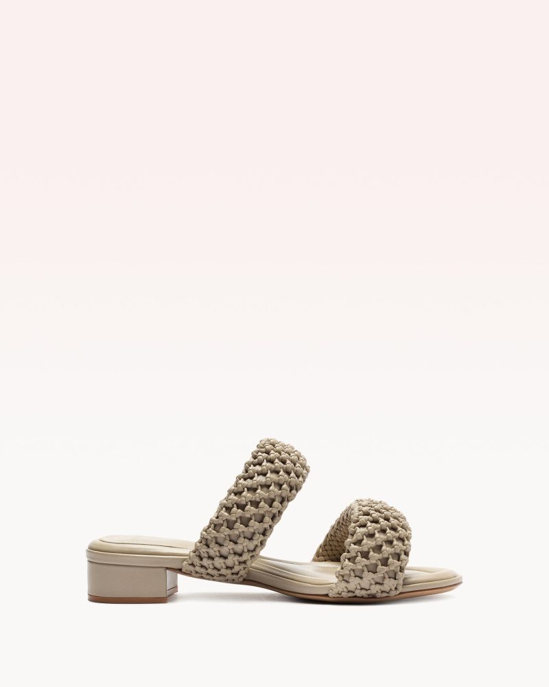 Lilla Woven 30 Sandals R/25 35 Chalk Leather