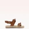 Clarita Espadrille Espresso Flats S/24 35 Espresso Nappa Leather