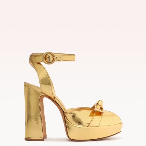 Pepitta 120 Oro Pumps PRE FALL 23 35 Oro Metallic Leather