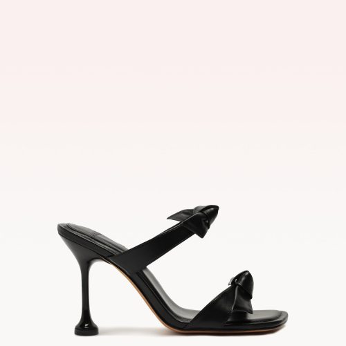 Clarita Square 85 Black Sandals Mothers Day 24 35 Black Nappa Leather