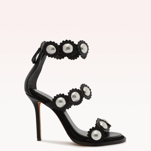 Tibbie 100 Black Sandals PRE FALL 23 35 Black Nappa Leather