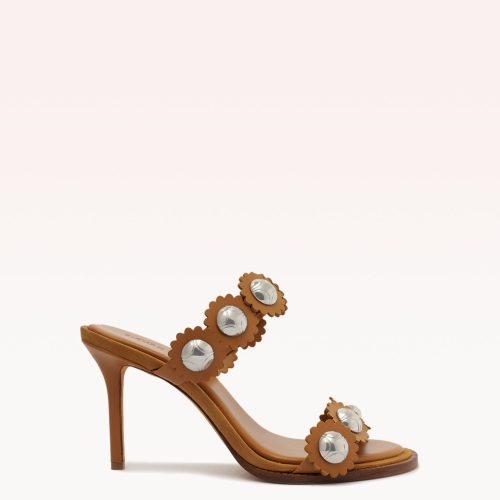 Tibbie 85 Butterscotch Sandals PRE FALL 23 35 Butterscotch Nappa Leather