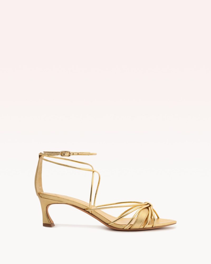 Malena 50 Oro Sandals PRE FALL 23 35 Oro Metallic Leather