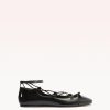 Slim Clarita Flat Black Flats F/23 35 Black Nappa Leather