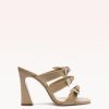 Lolita Square 90 Semolina Sandals R/24 35 Semolina Nappa Leather