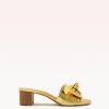 Maxi Clarita Block 45 Oro Sandals R/24 35 Oro Specchio/Kid