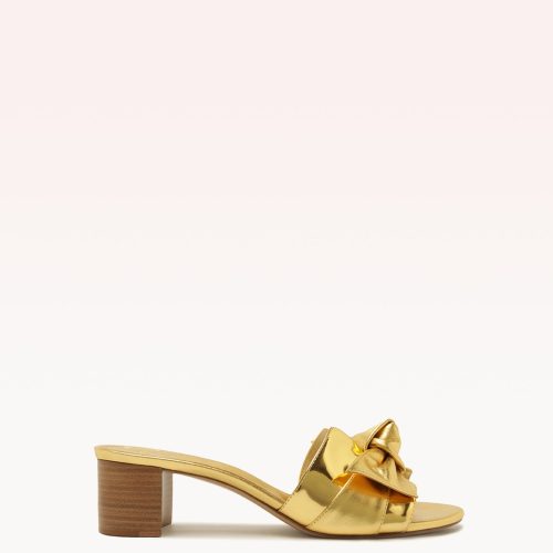 Maxi Clarita Block 45 Oro Sandals R/24 35 Oro Specchio/Kid