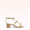 Slim Lolita 45 Semolina Sandals Holiday- R/25 35 Semolina Nappa Leather