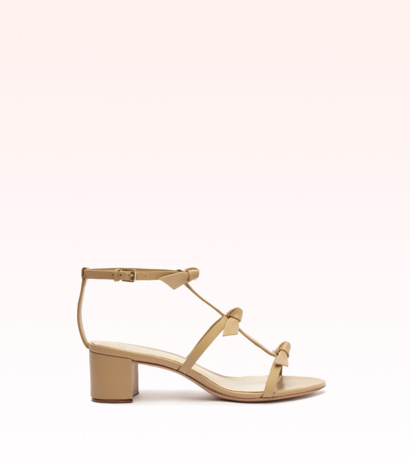 Slim Lolita 45 Semolina Sandals Holiday- R/25 35 Semolina Nappa Leather