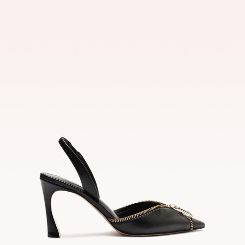 Zoe Slingback 85 Pump Pumps F/24 35 BLACK LEATHER