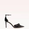 Kate 85 Black Pumps P/24 35 Black Crocco Patent Leather/Nappa Ki