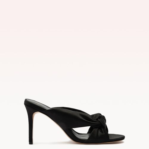 Sofia 85 Black Sandals R/24 35 Black Royal Satin