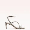 Leah Zircone 60 Sandals Holiday- R/25 35 Pewter Baby Specchio