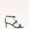 Slim Clarita 60 SANDAL Holiday- R/25 35 Black Nappa Leather