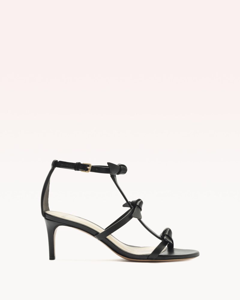 Slim Clarita 60 SANDAL Holiday- R/25 35 Black Nappa Leather